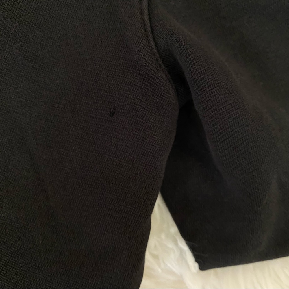 Retro Adidas 3 stripe sweatpants / joggers - black & white stripes - Picture 8 of 14